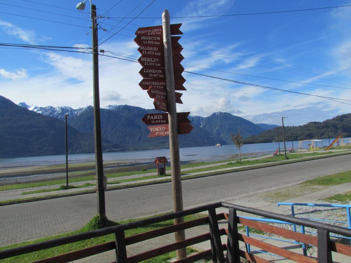 Hosteria Antupiren Hornopiren Buitenkant foto